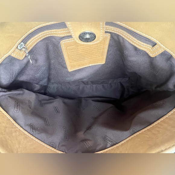 Coach 6122 Bleeker Tan Leather & Canvas - Picture 3 of 15